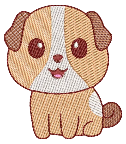 Matriz de Bordado Cachorrinho